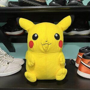 Pokemon Pikachu Plush Stuffed Animal Toy Figure 2022 Toy Factory Yellow 10"